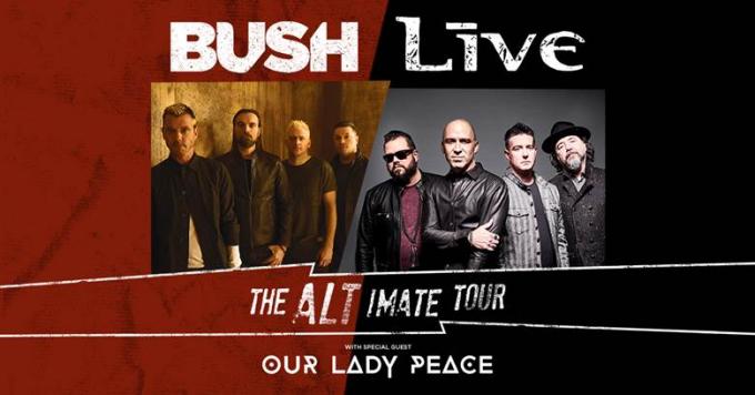 Live, Bush & Our Lady Peace