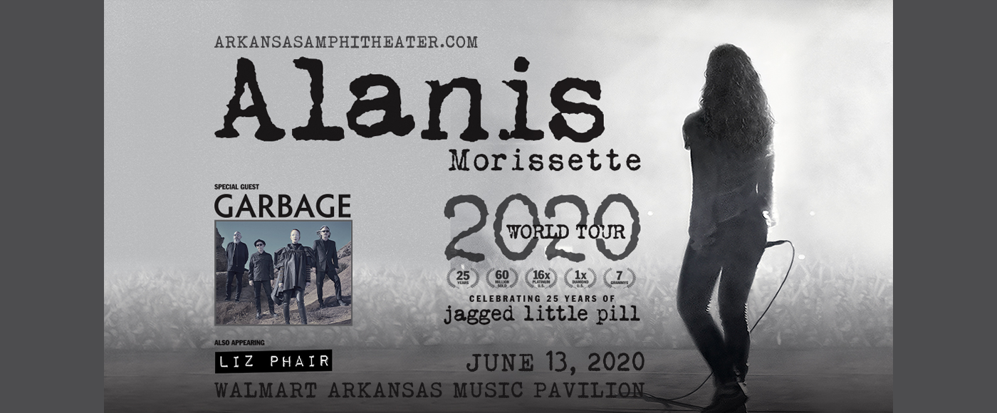 Alanis Morissette at Walmart Arkansas Music Pavilion tickets Alanis Morissette at Walmart Arkansas Music Pavilion