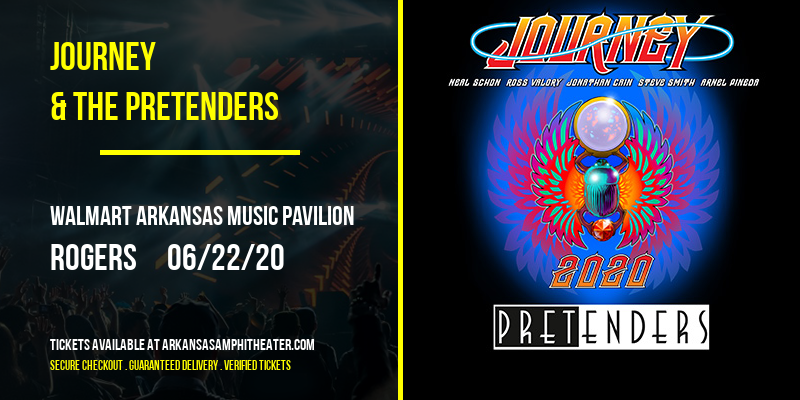 Journey & The Pretenders at Walmart Arkansas Music Pavilion