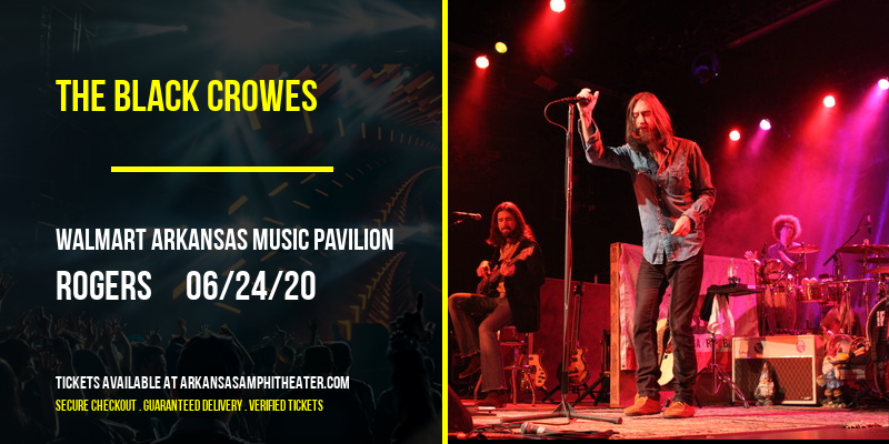 The Black Crowes at Walmart Arkansas Music Pavilion tickets The Black Crowes at Walmart Arkansas Music Pavilion