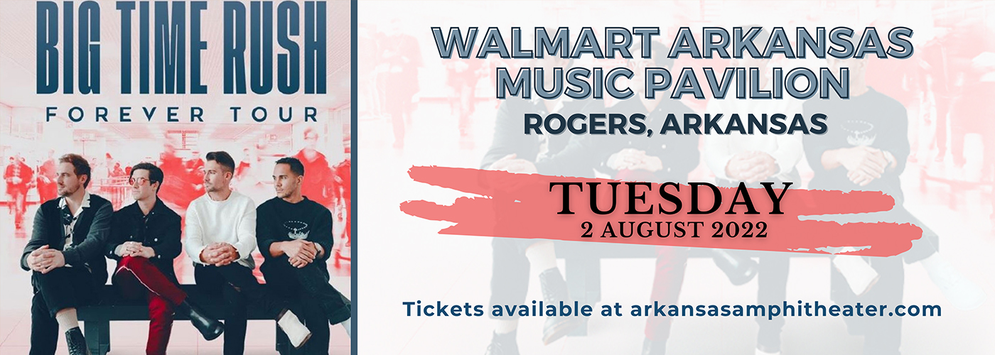 Big Time Rush at Walmart Arkansas Music Pavilion