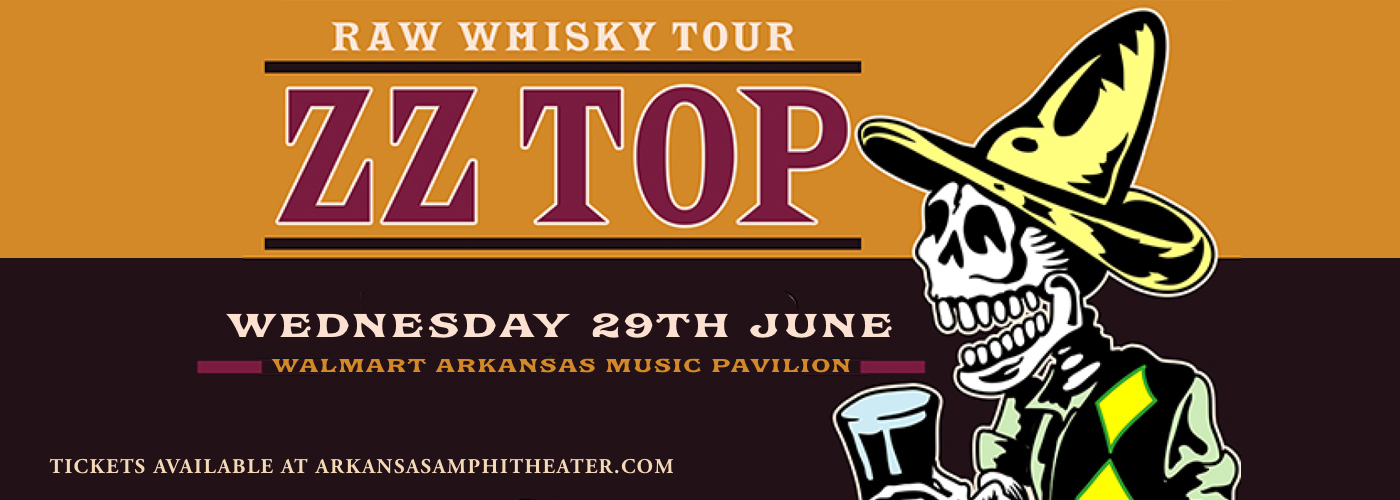 ZZ Top at Walmart Arkansas Music Pavilion