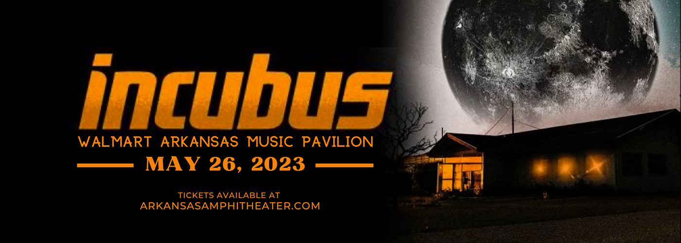 Incubus at Walmart Arkansas Music Pavilion