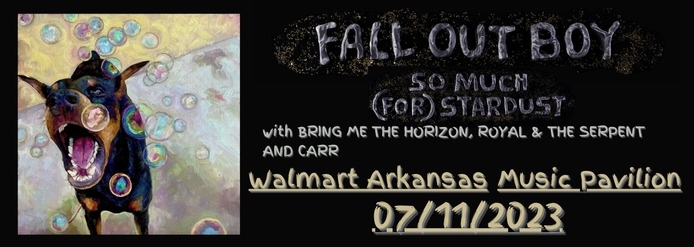 Fall Out Boy at Walmart Arkansas Music Pavilion
