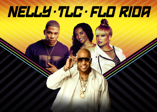 Nelly, TLC & Flo Rida at Walmart Arkansas Music Pavilion