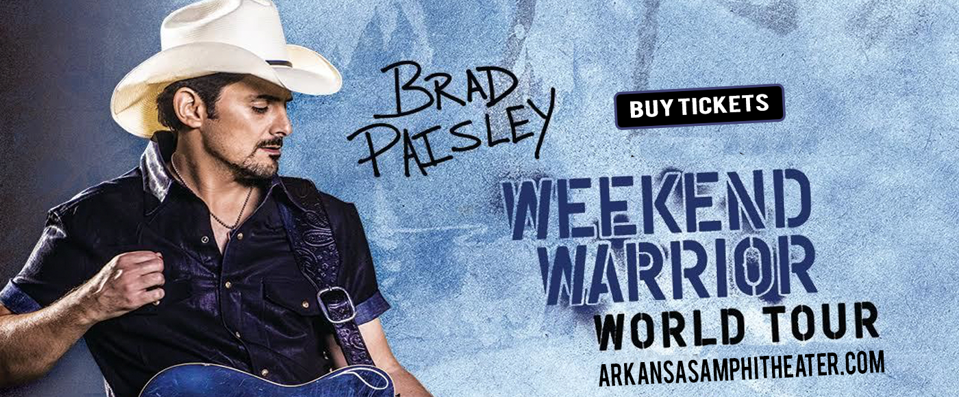 Brad Paisley at Walmart Arkansas Music Pavilion