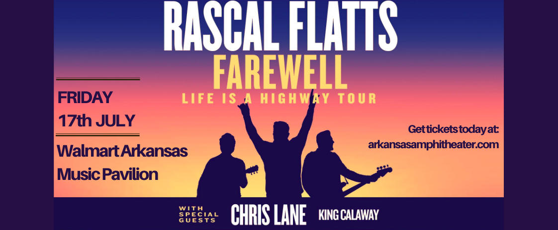 Rascal Flatts at Walmart Arkansas Music Pavilion