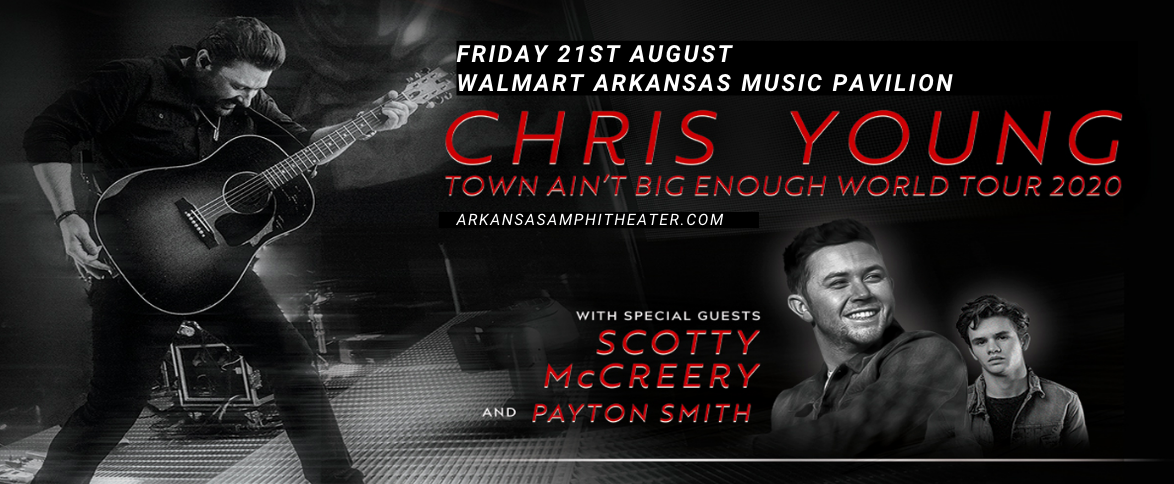 Chris Young, Scotty McCreery & Payton Smith at Walmart Arkansas Music Pavilion