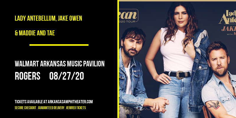 Lady Antebellum, Jake Owen & Maddie and Tae at Walmart Arkansas Music Pavilion