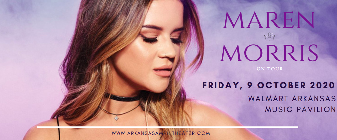 Maren Morris [CANCELLED] at Walmart Arkansas Music Pavilion