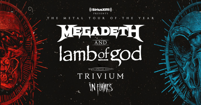 Megadeth & Lamb of God at Walmart Arkansas Music Pavilion