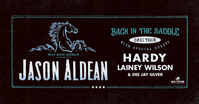 Jason Aldean, Hardy & Lainey Wilson at Walmart Arkansas Music Pavilion