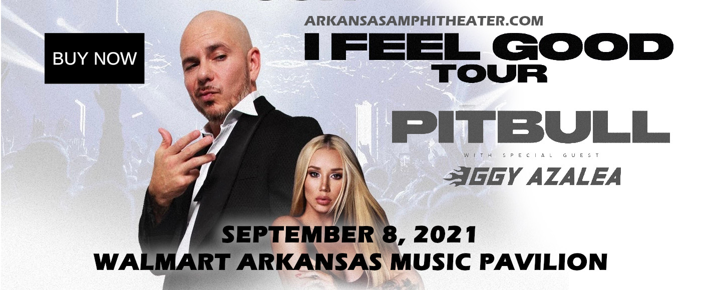 Pitbull at Walmart Arkansas Music Pavilion