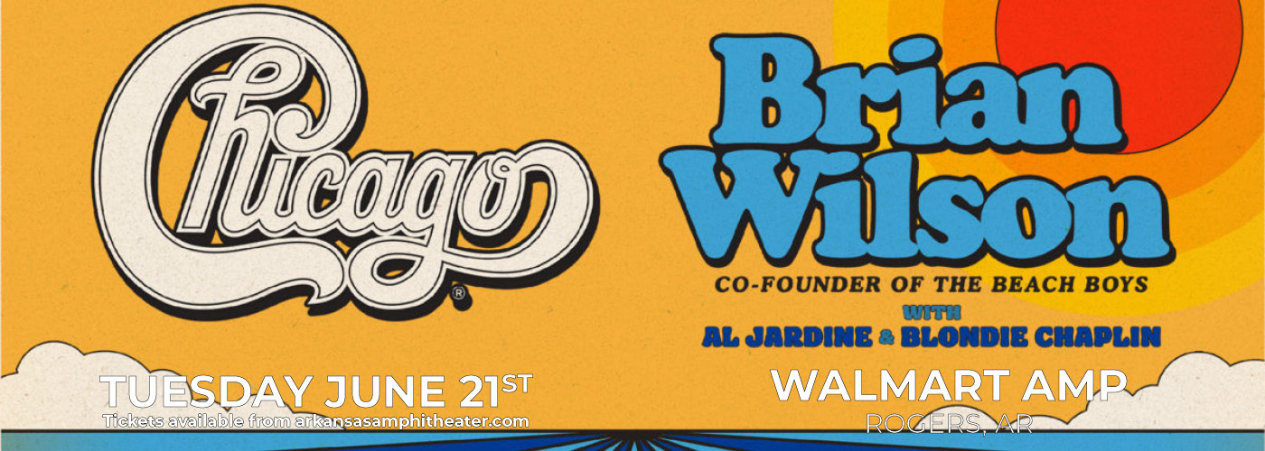 Chicago – The Band, Brian Wilson, Al Jardine & Blondie Chaplin