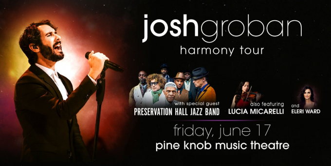 Josh Groban & Preservation Hall Jazz Band at Walmart Arkansas Music Pavilion