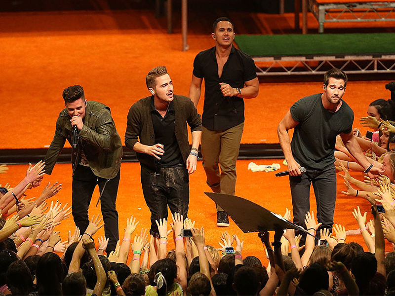 Big Time Rush at Walmart Arkansas Music Pavilion