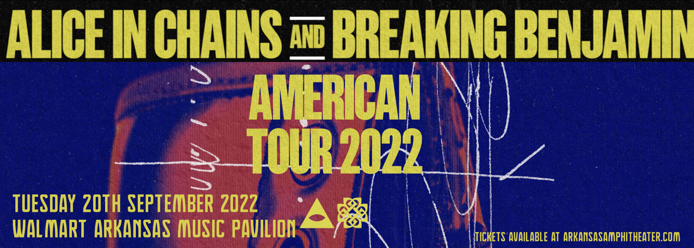 Alice in Chains & Breaking Benjamin at Walmart Arkansas Music Pavilion