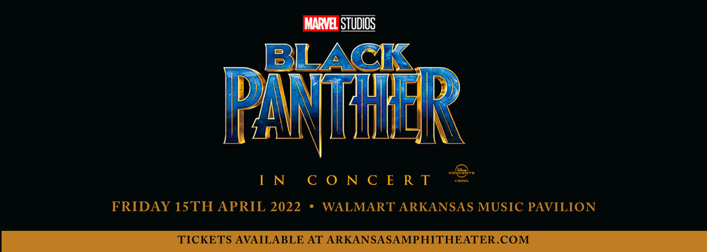 Symphony of Northwest Arkansas: Anthony Parnther - Black Panther In Concert [CANCELLED] at Walmart Arkansas Music Pavilion