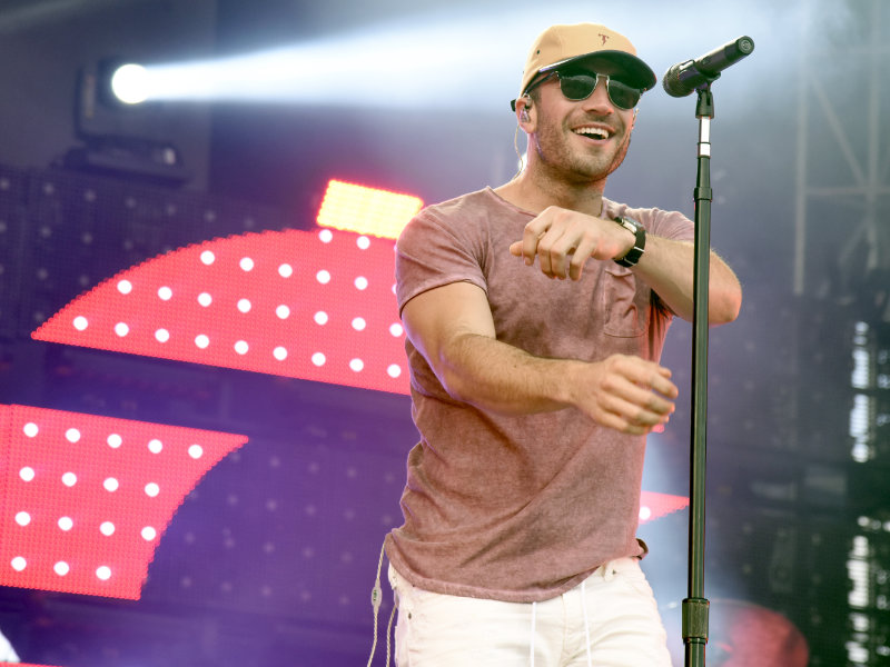 Sam Hunt, Bretty Young & Lily Rose at Walmart Arkansas Music Pavilion