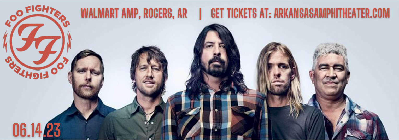 Foo Fighters at Walmart Arkansas Music Pavilion