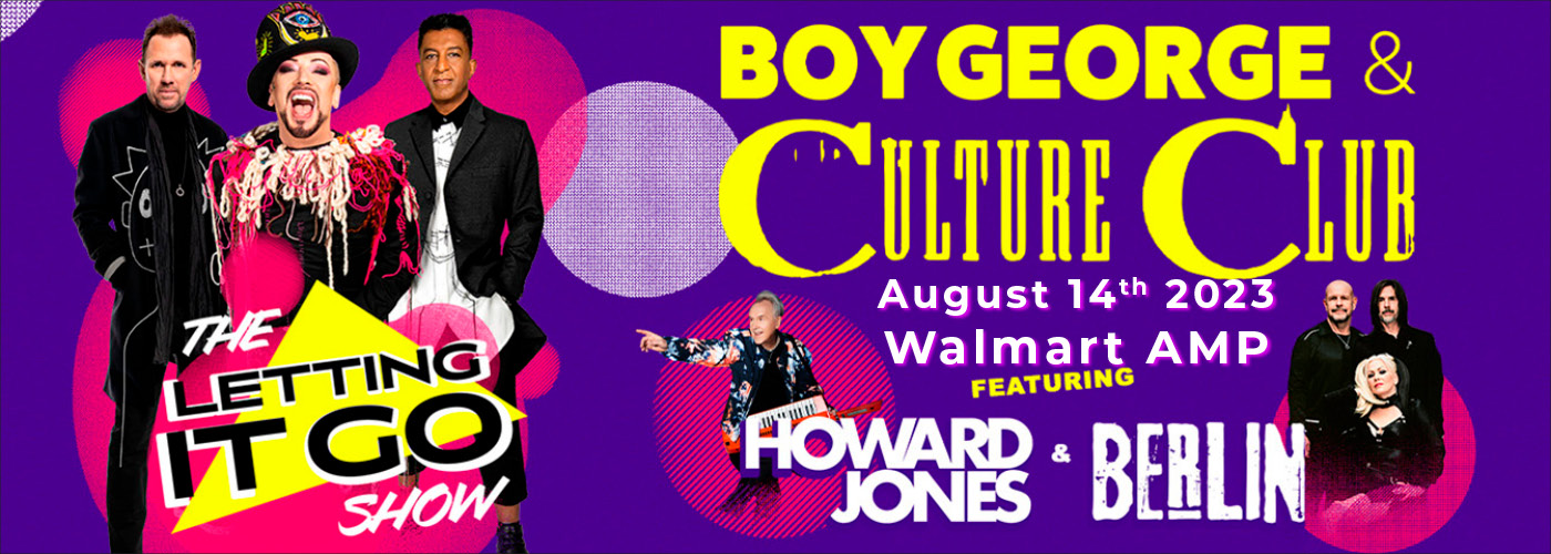 Boy George & Culture Club: The Letting It Go Show 2023 Tour at Walmart Arkansas Music Pavilion
