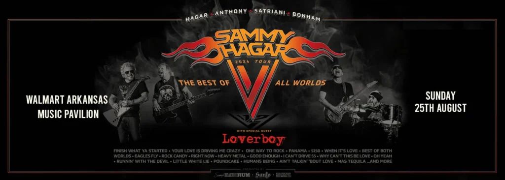Sammy Hagar & Loverboy at Walmart AMP