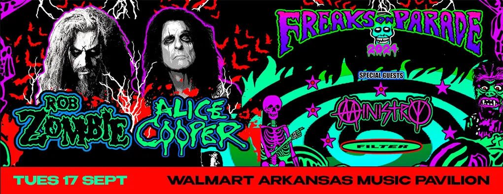 Rob Zombie & Alice Cooper at 