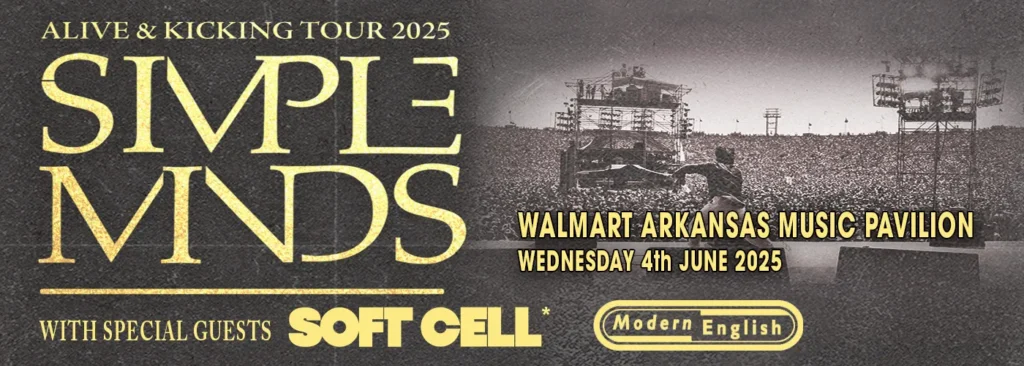 Simple Minds at Walmart AMP