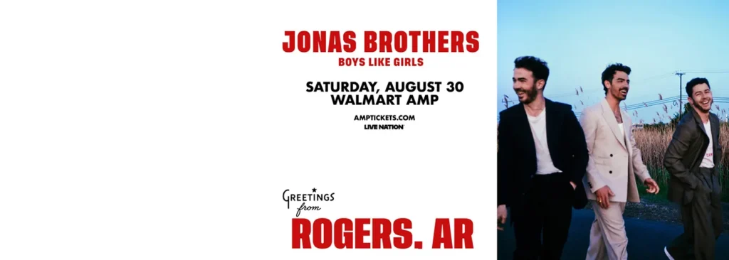 Jonas Brothers at Walmart AMP
