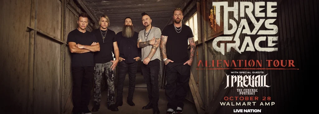 Three Days Grace at Walmart AMP