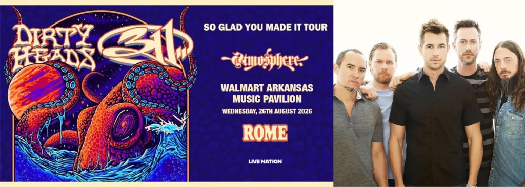 311 & Dirty Heads at Walmart AMP