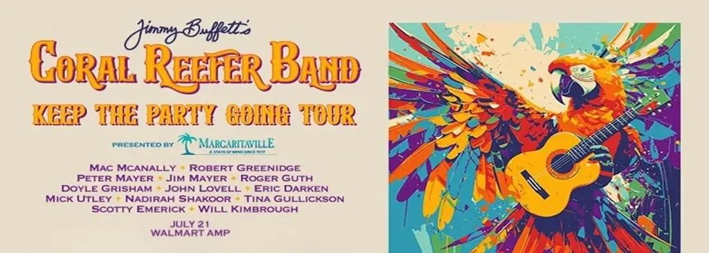 Jimmy Buffett's Coral Reefer Band at Walmart AMP