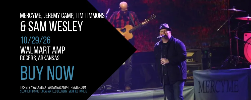MercyMe at Walmart AMP