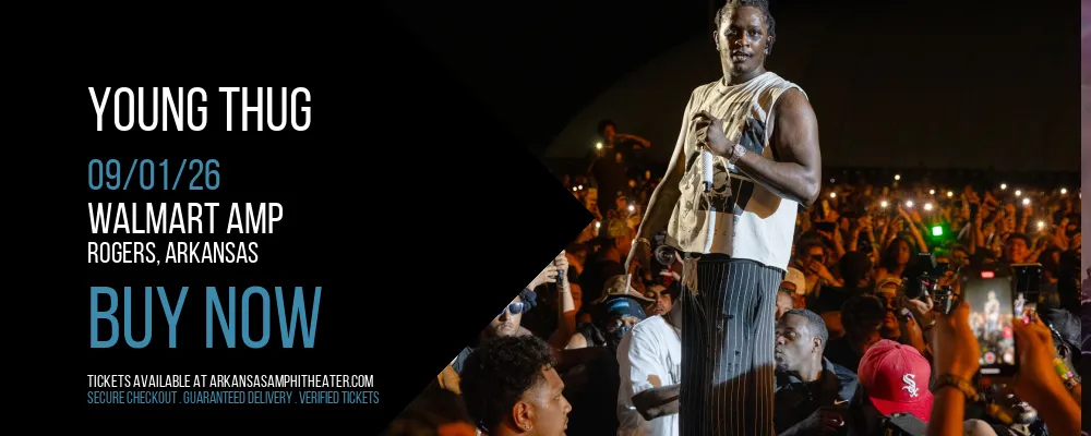 Young Thug at Walmart AMP